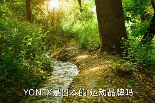  YONEX是日本的 運(yùn)動(dòng)品牌嗎