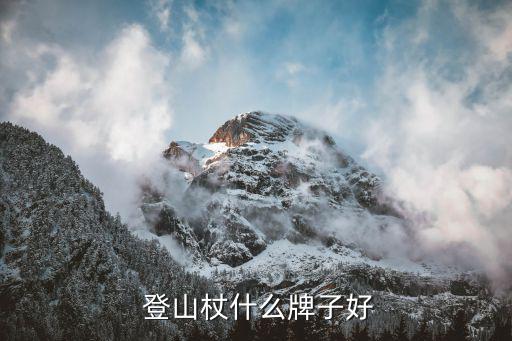  登山杖什么牌子好