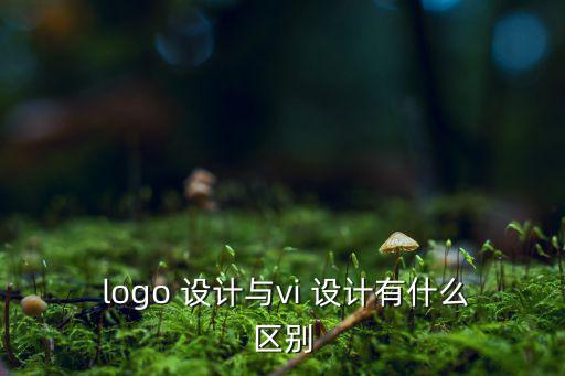  logo 設(shè)計(jì)與vi 設(shè)計(jì)有什么區(qū)別