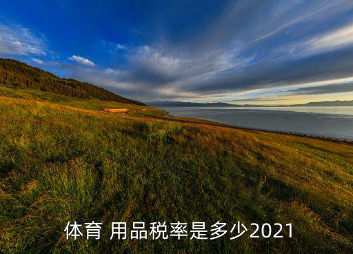  體育 用品稅率是多少2021