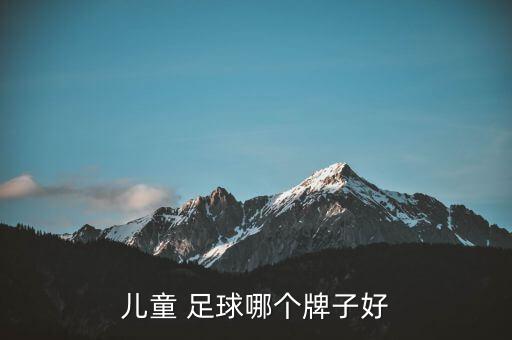 兒童 足球哪個(gè)牌子好