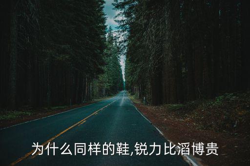 為什么同樣的鞋,銳力比滔博貴