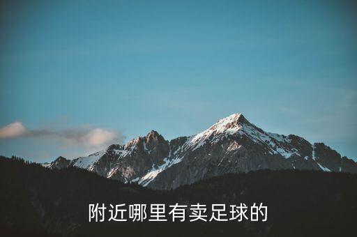 附近哪里有賣足球的