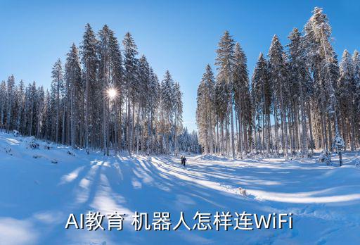 AI教育 機(jī)器人怎樣連WiFi