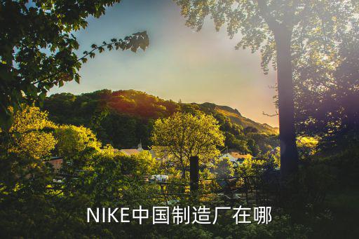 NIKE中國制造廠在哪