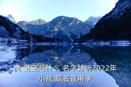 虎 寶寶起什么 名字好聽2022年小孩 取名宜用字