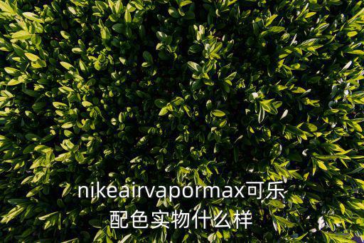 nikeairvapormax可樂(lè)配色實(shí)物什么樣