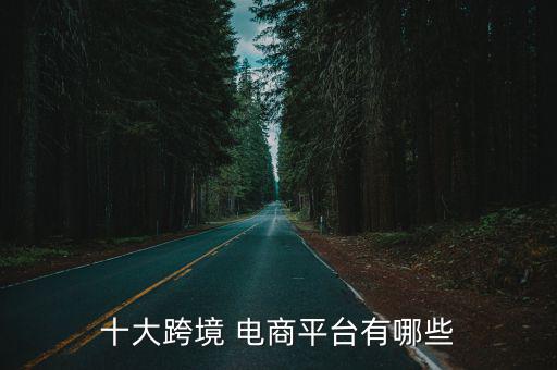 十大跨境 電商平臺有哪些