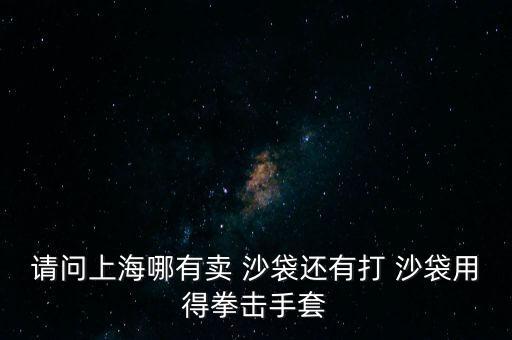 搏擊沙袋體育用品有哪些