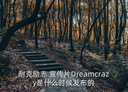 耐克勵(lì)志 宣傳片Dreamcrazy是什么時(shí)候發(fā)布的